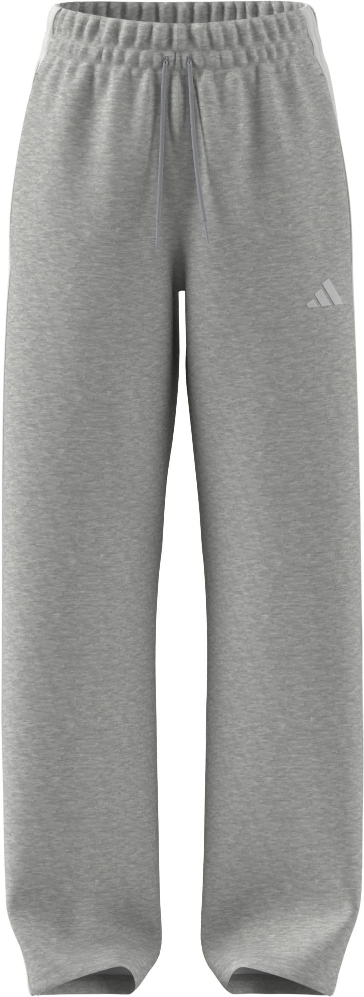 adidas Women's Essentials 3-Stripes Open HEM Fleece Pants