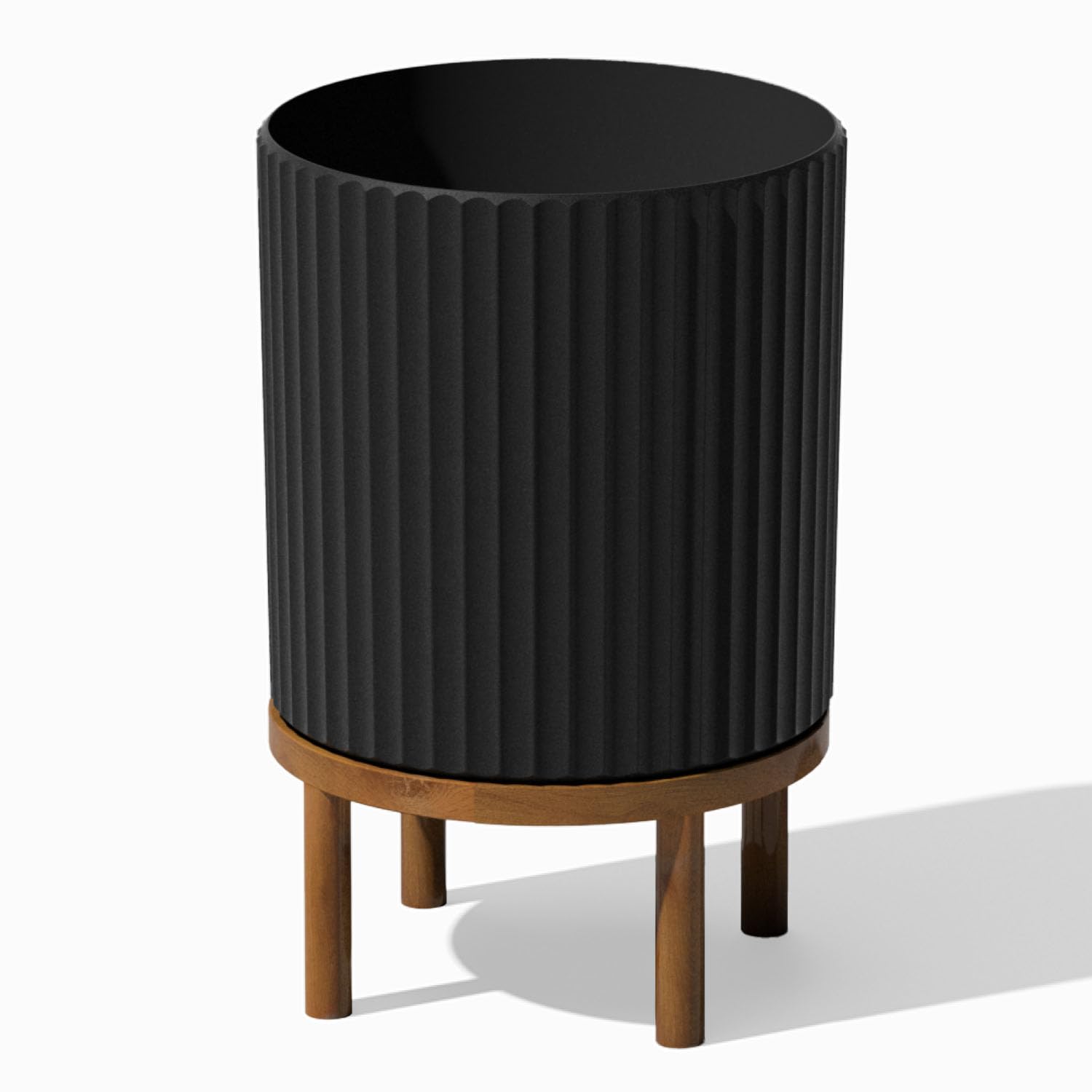 Veradek Demi Series Raised Planter - Round Planter with Stand | Made In Canada F