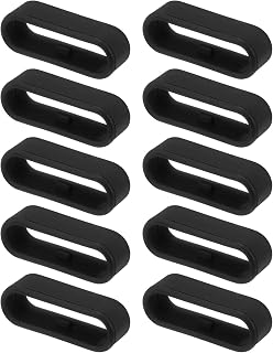 HARFINGTON Anneaux de fixation de rechange en silicone pour bracelet de montre