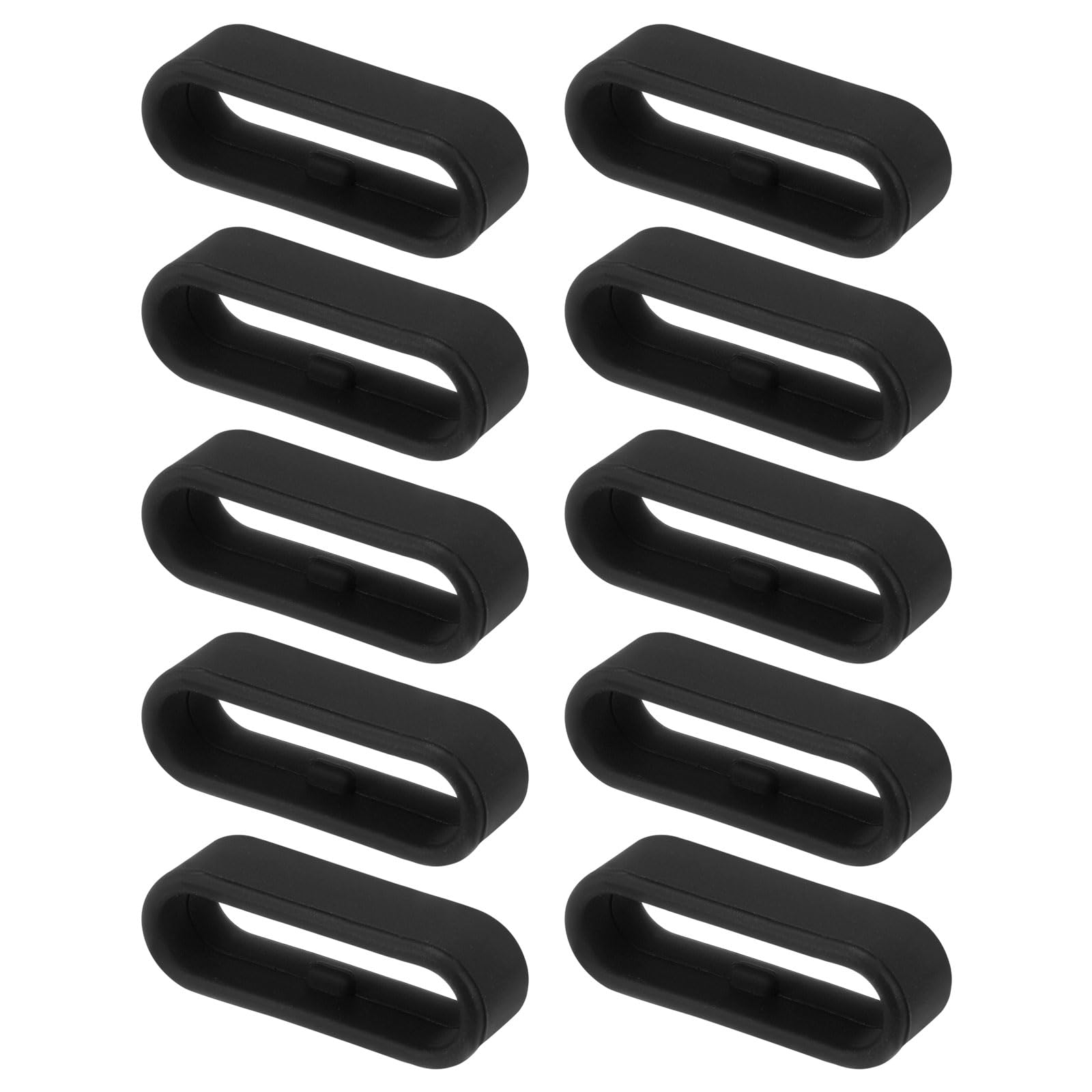 HARFINGTON Anneaux de fixation de rechange en silicone pour bracelet de montre