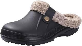 Clogs Men Women Stuffed Slippers House Warm Plush Slippers