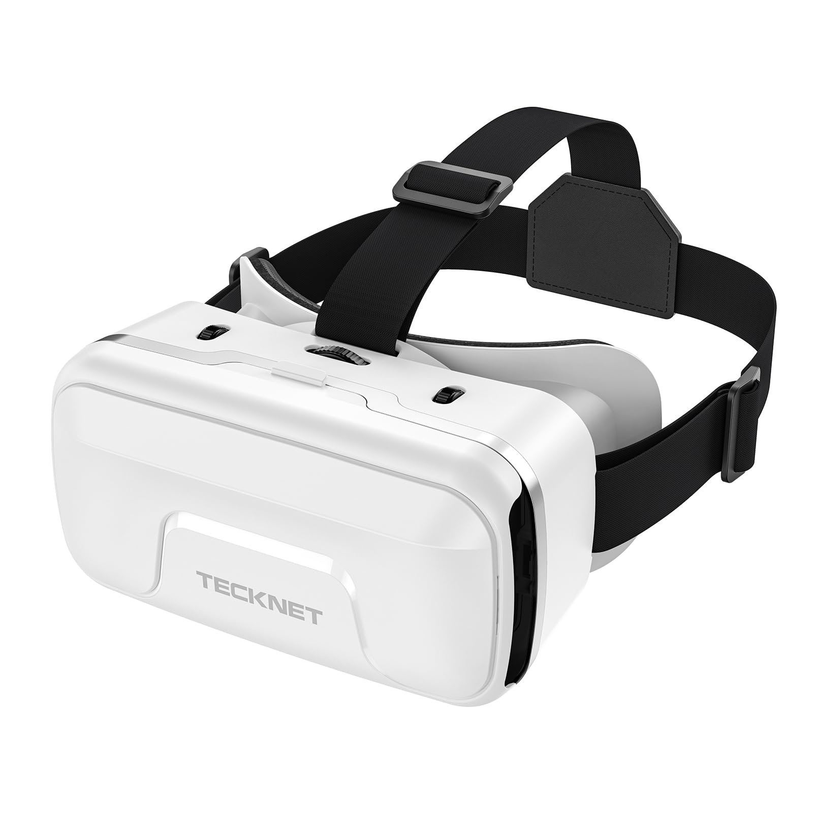 TECKNET VR Headset for Phone, Virtual Reality Headsets with HD 110°FOV Anti-Blue