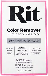 All Purpose Concentrated Rit Dye Powder Multi-Packs for Clothing, Décor, and Crafts – Color Remover (1 Pack)