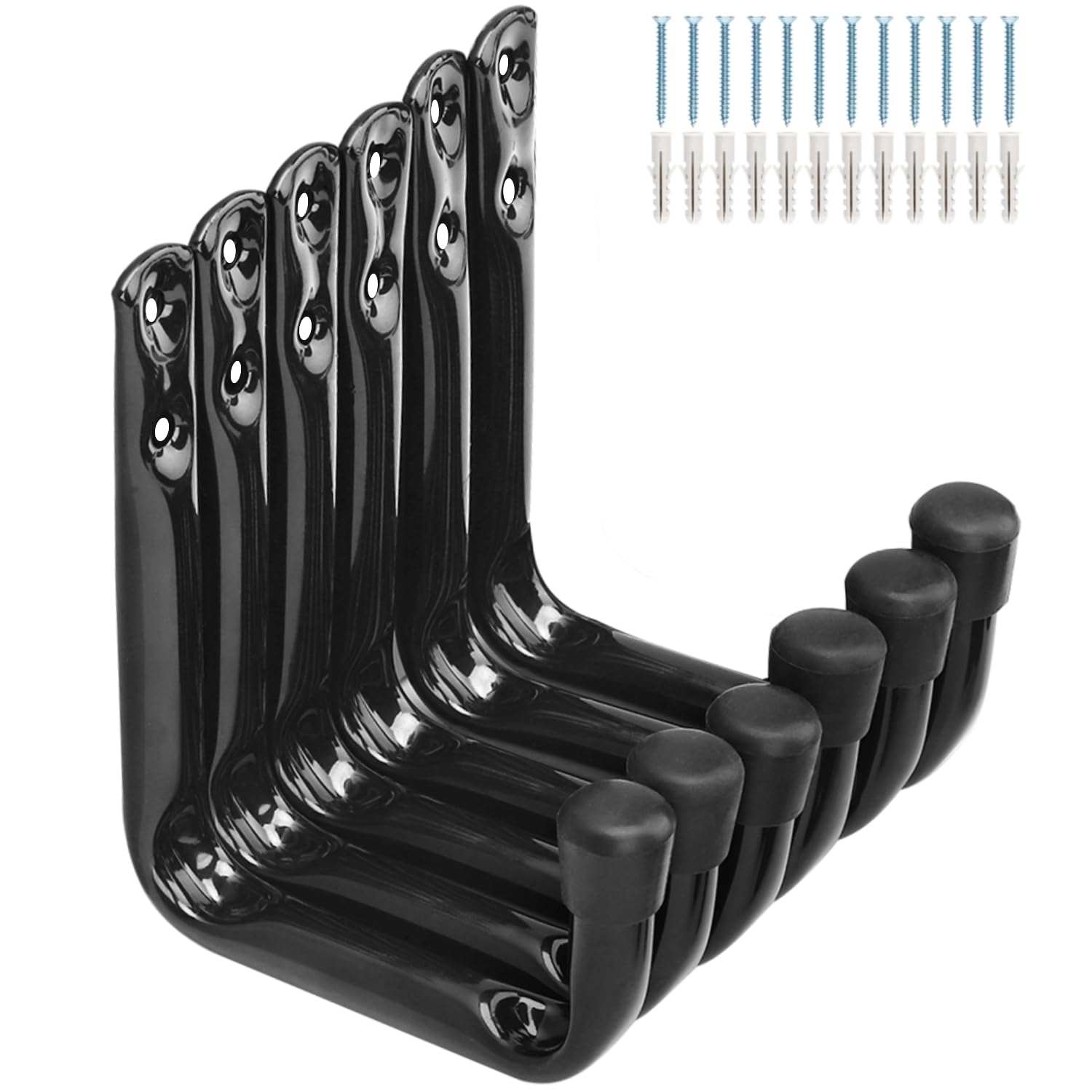 Garage Hooks, 6 Pcs Utility Hooks for Hanging Heavy Duty Items, Chair Storage Ho