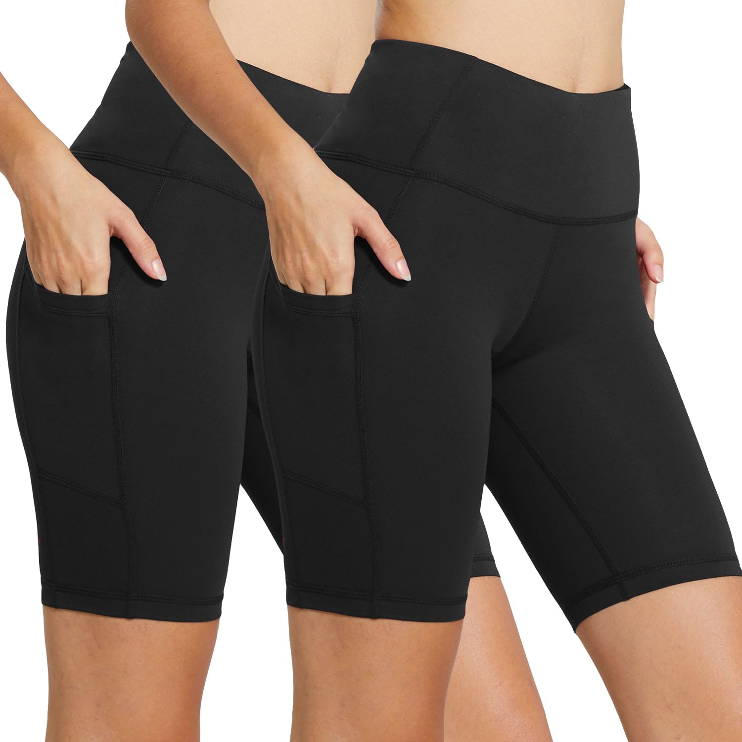 Ballyef Women's High Waist Yoga Pants, Running, Compression Shorts, Tights, Fitn