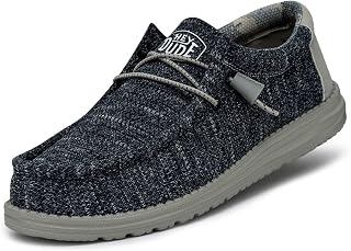 Hey Dude Men's Wally Sox Moc Toe Shoes, Moonlit Ocean, 10 UK