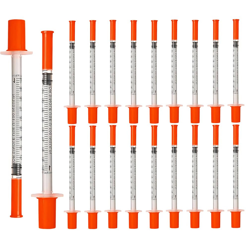 20Pcs 1ml 31G 6mm Individually Wrapped Plastic Dispensing & Measuring Tools