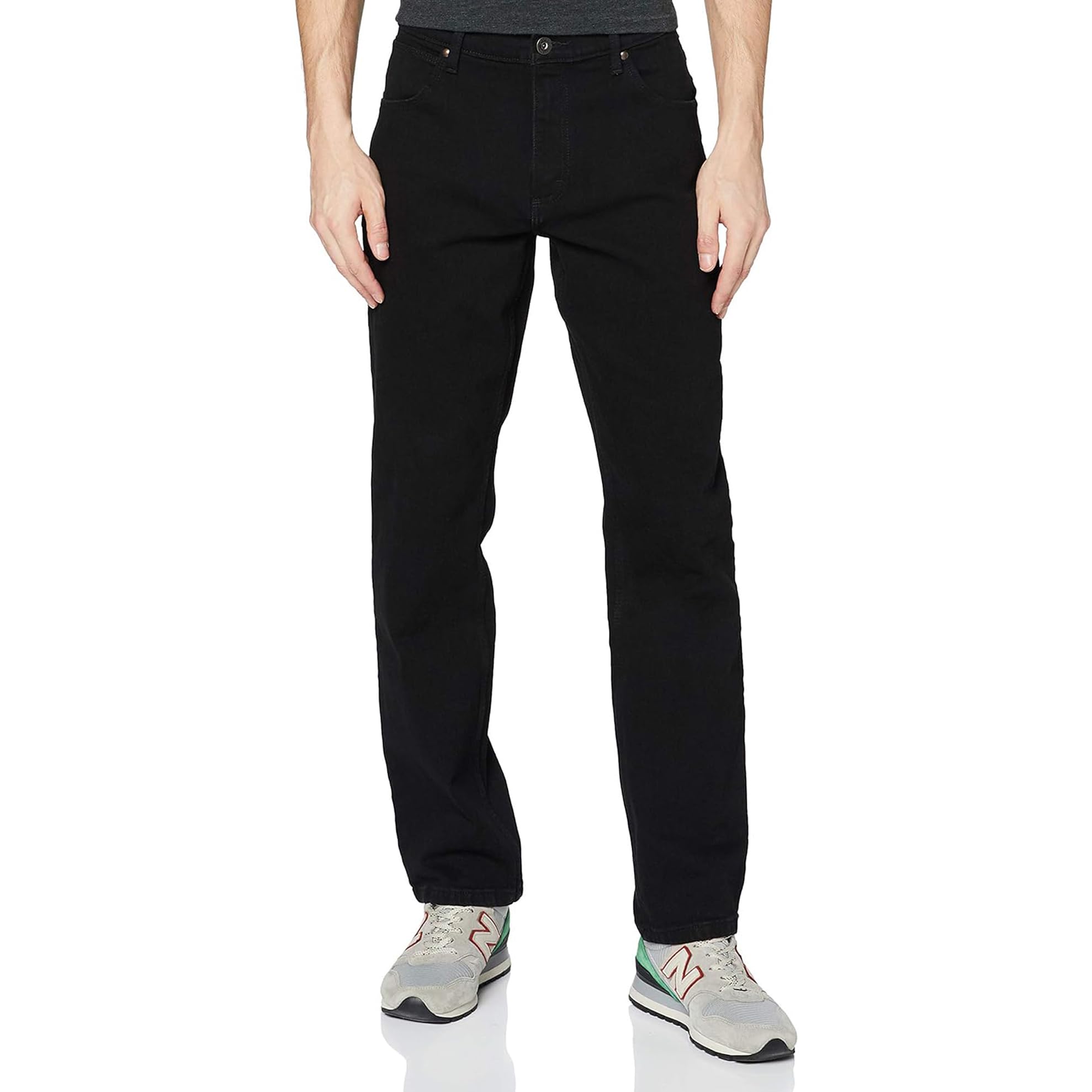 Wrangler - Mens Jeans - Regular Fit - Red Kabel - Authentic Blue