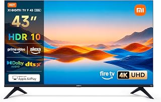 Xiaomi TV 43 Inch 2026 HD Smart TV Fire TV Dolby Audio L43MB-FAVEU