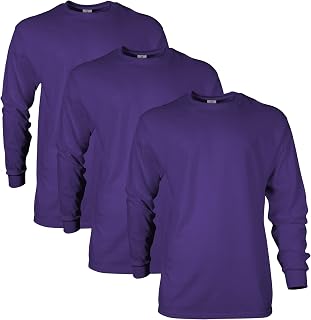 Gildan G2400 Ultra Style Cotton Long Sleeve T-Shirt Men's Shirt (Pack of 1)