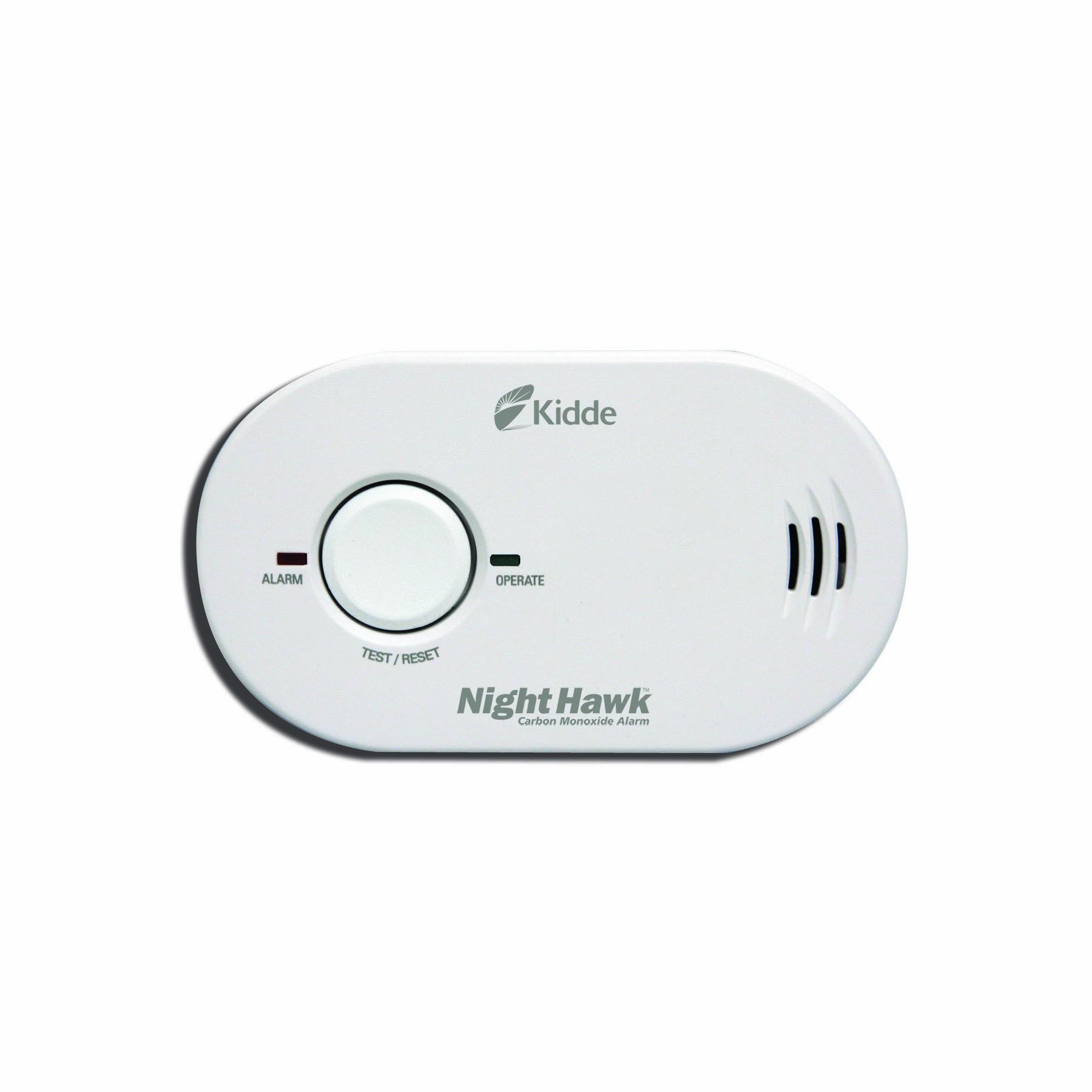 Kidde KN-COB-B-LP Nighthawk Carbon Monoxide Alarm, Battery Operated