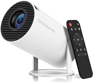 Mini Projector, HY300 PRO Portable Projector, Smart Projector Support 4K 1080P with Dual-Band WIFI6 Wireless 5.4 Bluetooth, 160 ANSI Auto Keystone Correction Video Projector