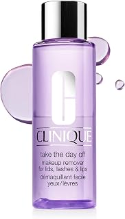 Clinique Take The Day Off Liquid Makeup Remover For Lids, Lashes, + Lips | Eye Makeup Remover | Oil Free + Non-Irritating | For All Skin Types