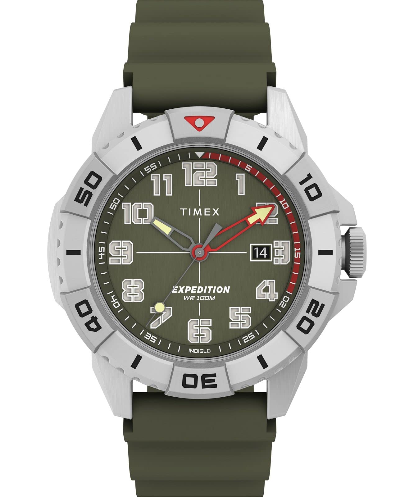 Timex Men's Expedition North Ridge Silicone Strap Analog Watch