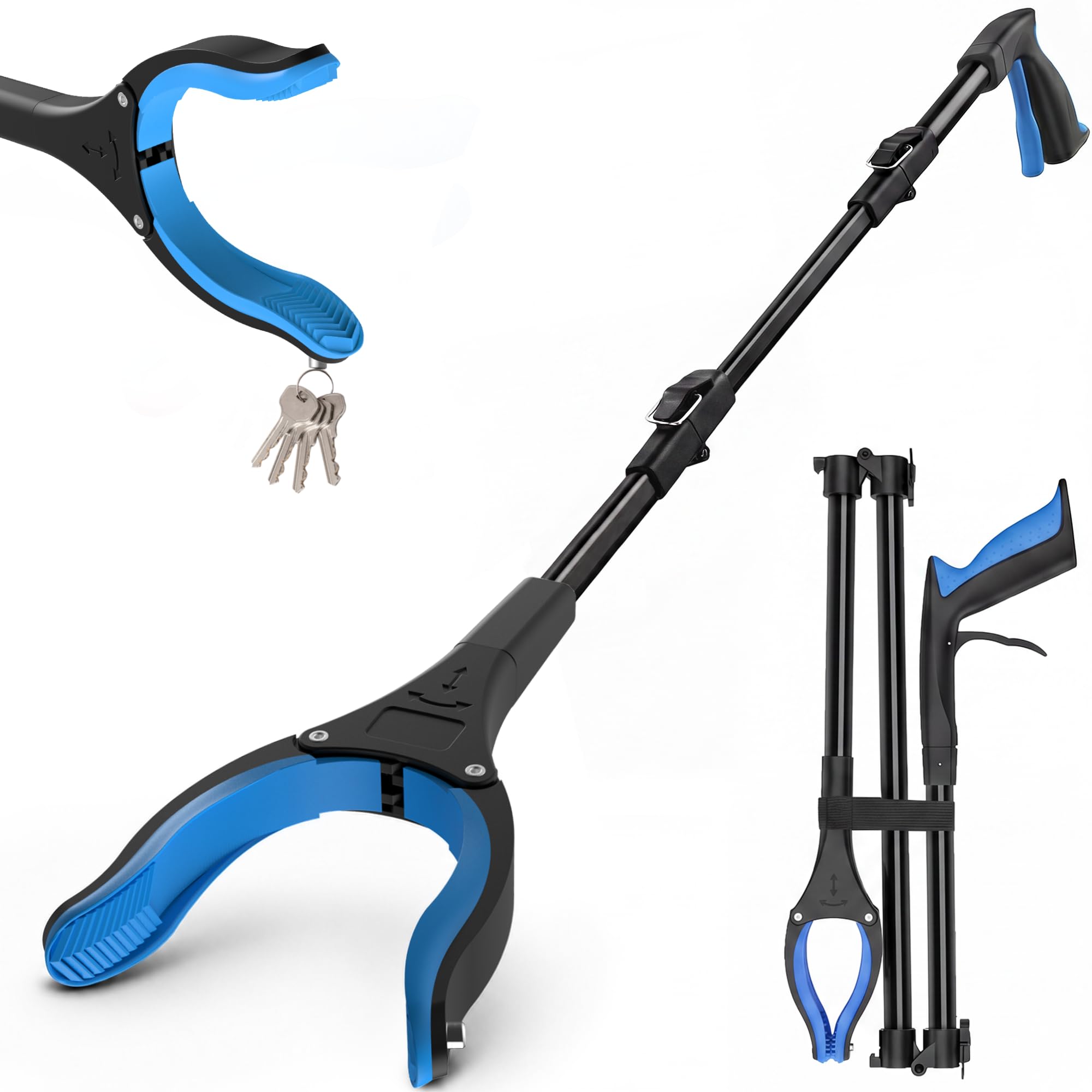 Litter Pickers Grabber Stick 91cm/36" - Heavy Duty Helping Hand Grabber & Reachi