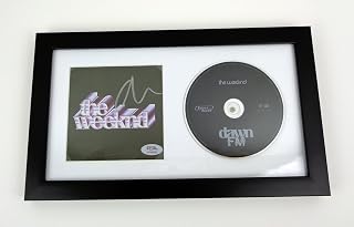 The Dawn FM CD Signed Autographed By Weeknd Framed PSA/DNA COA A