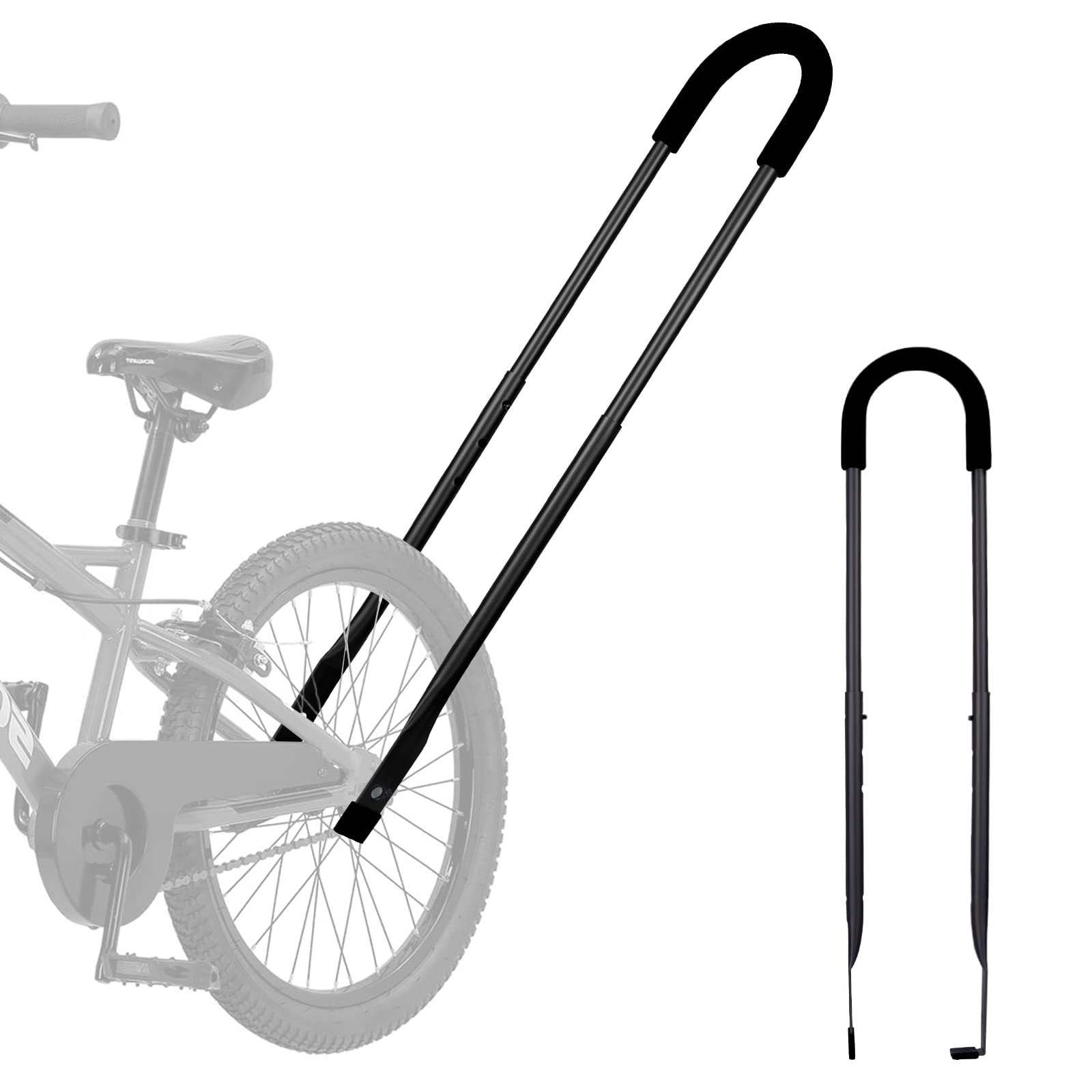 MOLI DEE Children Cycling Bike Safety Trainer Handle Balance Push Bar