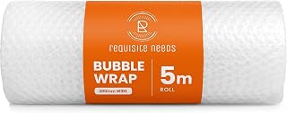 REQUISITE NEEDS 1 x Bubble Wrap Roll Bubble Cushioning Protective Wrap Packing Ideal for House Moving, Shipping (300MM X 5M)
