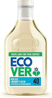 Ecover Non-Bio Laundry Liquid, Lavender & Sandalwood, 40 Washes, 1.43L