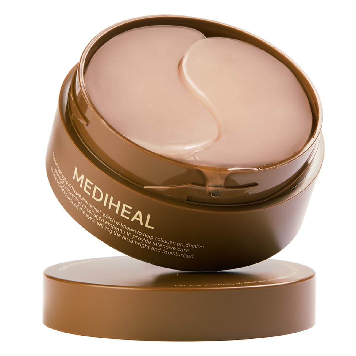MEDIHEAL 95% Retinol & Collagen Under Eye Patches, Wrinkle Care (60 Count) | wit