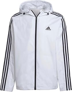 adidas Essentials 3 Stripes Woven Windbreaker Jacket Men