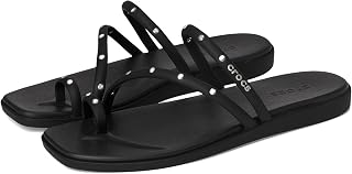 Crocs Miami Studded Toe Loop Sandal, Women's Flat Sandals