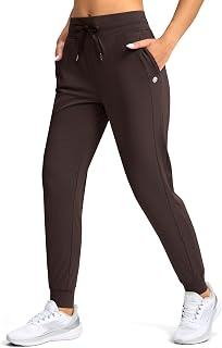 G Gradual Women's Joggers with Zipper Pockets High Waisted Jogger Pants | Tapered Sweatpants, 4 Pockets, Soft, Stretch, Lightweight, Wash Well, Workout, Athletic, Running, Casual, Walking