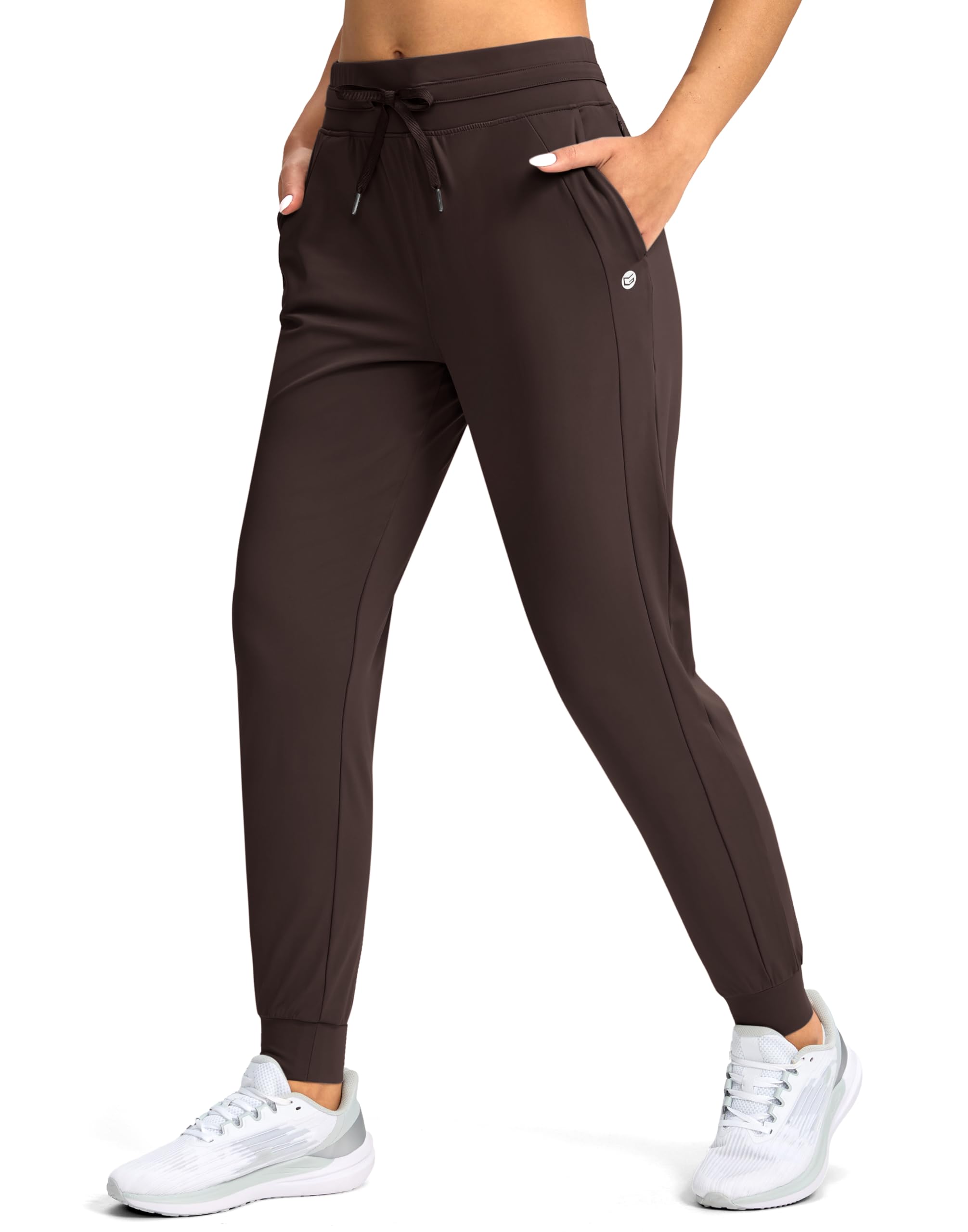 G Gradual Women's Joggers with Zipper Pockets High Waisted Jogger Pants | Tapere