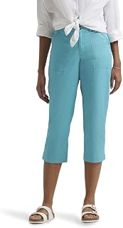 Lee Womens Ultra Lux Comfort with Flex-to-go Utility Capri PantPants