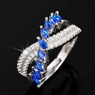 Stunning Fashion Cubic Zirconia Cross Ring Accessories for Women