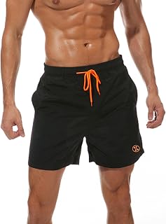 ZOXOZ Bañadores para Hombre con Bolsillo Surferos Impermeable Secado Rápido con Forro de Malla