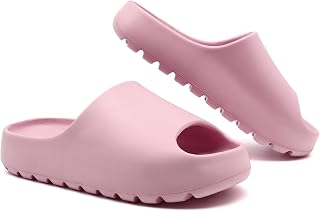 Jaeynow Cloud Slides for Women Men,EVA Soft Recovery Slides for Womens,Thick Sole Open Toe Shower Shoes Mens Sandals Outdoor&Indoor House Slippers Sandals