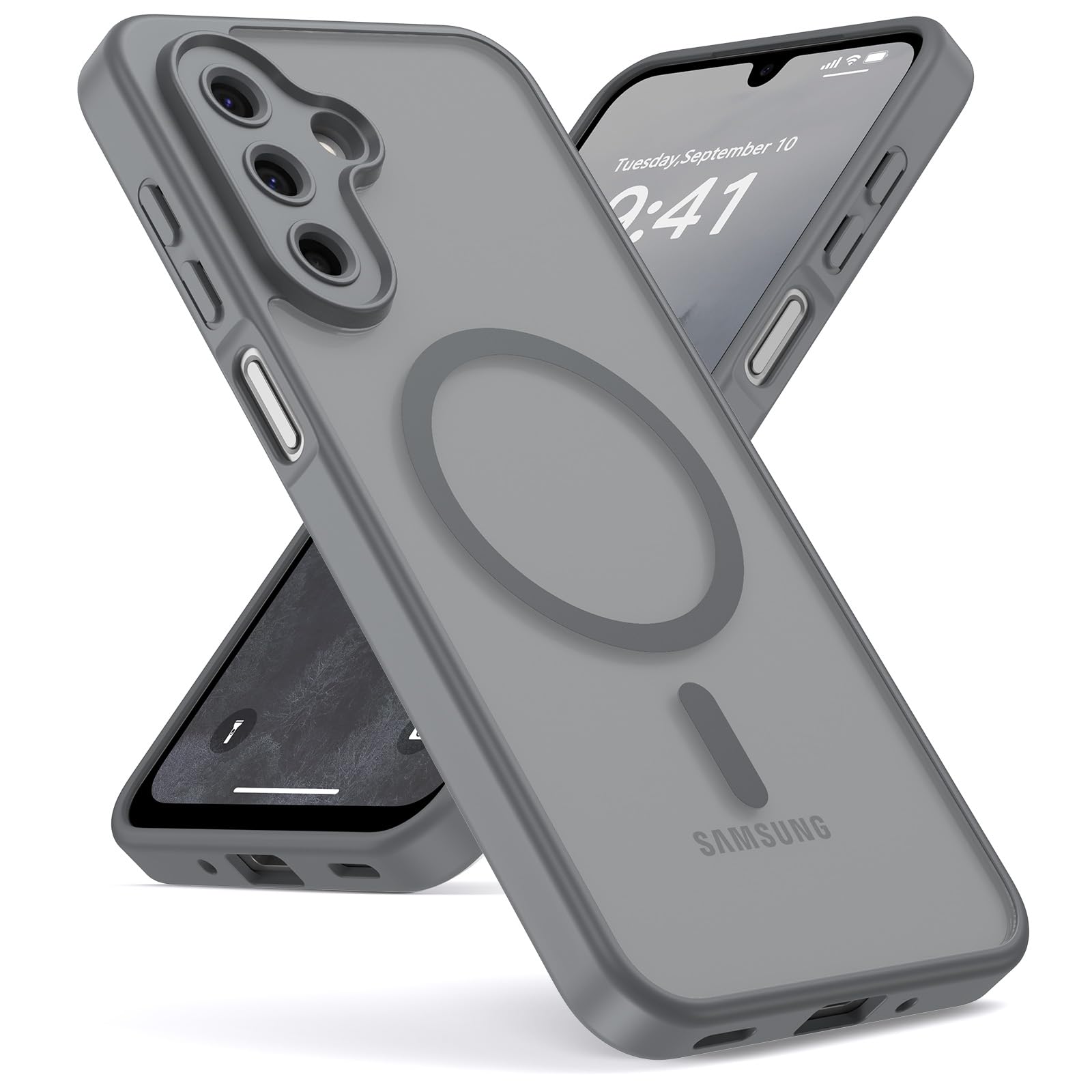 Oududianzi -Cover for Samsung Galaxy A16 5G Magsafe, TitaniumGray