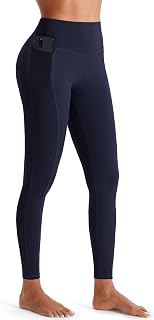 JOYSPELS Womens High Waist Gym Leggings with Pockets, Full-Length & Capri