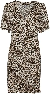 Bestseller A/S Vmalba SS Short Dress Wvn Noos Dress Women