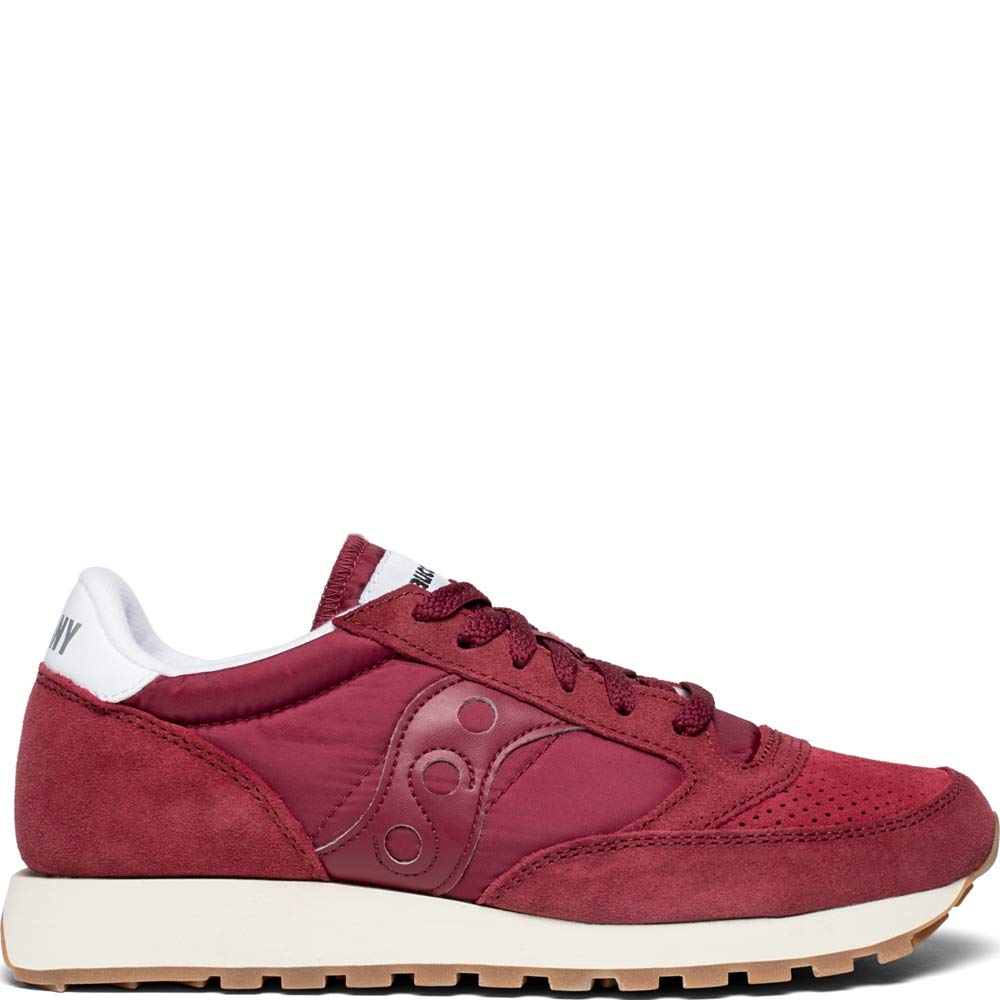 Saucony Jazz Original Vintage Men's Trainers, bordeaux, 44 EU