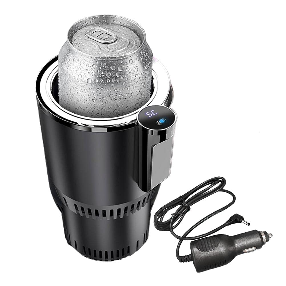 Car Cup Warmer Cooler,2-in-1 Smart Car Cup Mug Holder Auto Car Cooling and Heati