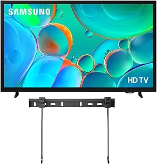 Samsung Smart TV 32-Inch Class HD H5000F (2025) HDR, Object Tracking Sound Lite, Knox Security, One UI Tizen, PurColor, Mega Contrast, Adaptive Sound + Free Wall Mount (Renewed)