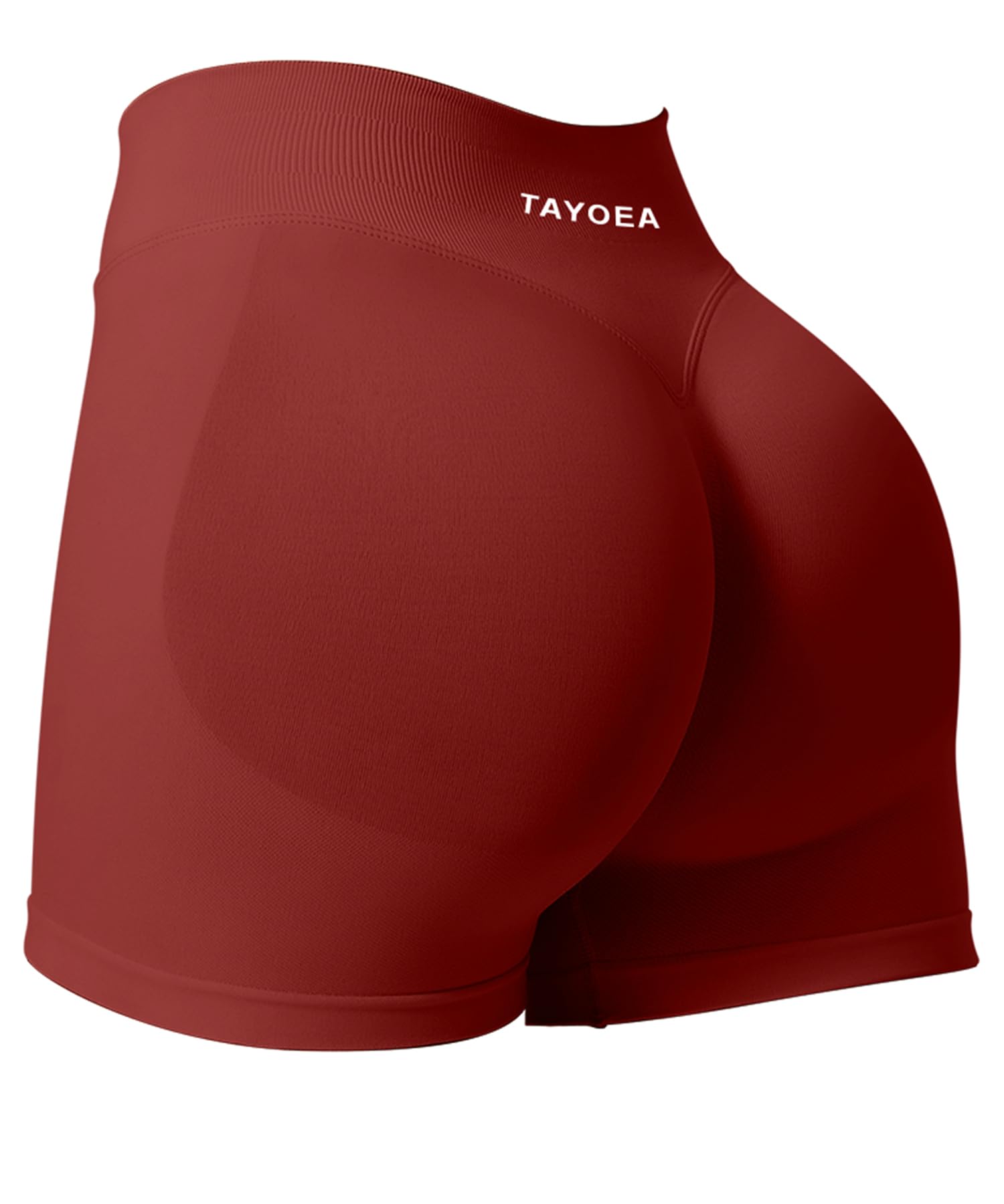 TAYOEA Sports Shorts Women's Scrunch Short Sports Trousers Push Up Short Legging