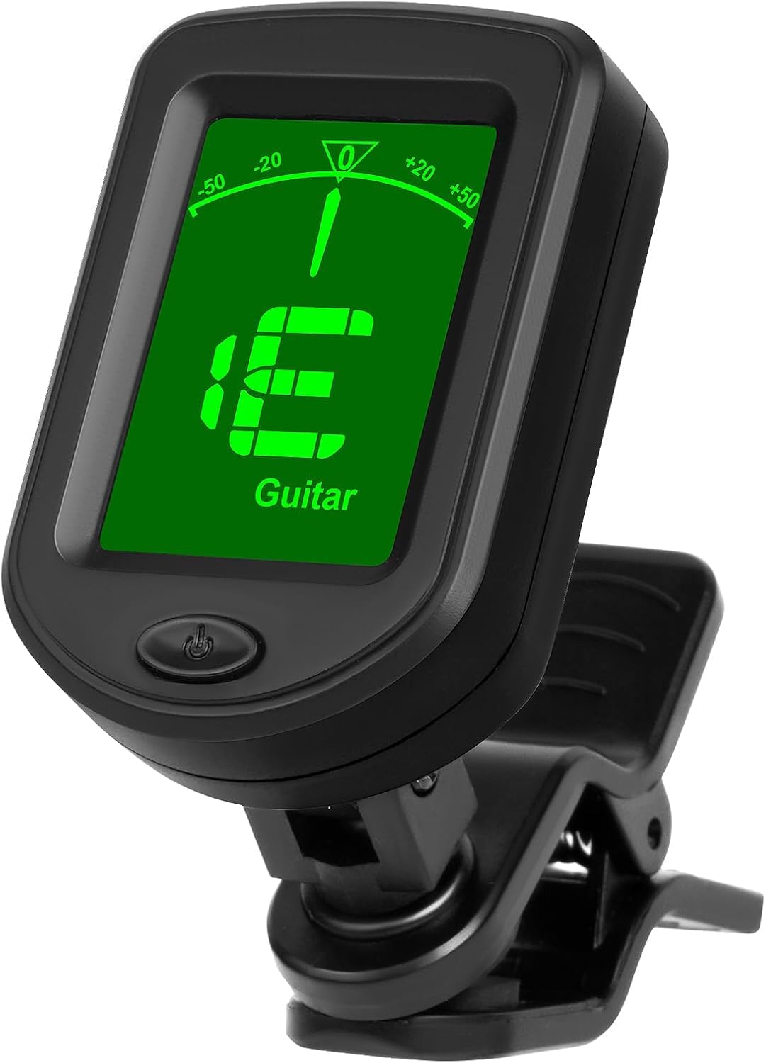 AMFUN Guitar Tuner Clip On, Digital Tuners of Guitar Accessories with LCD Displa