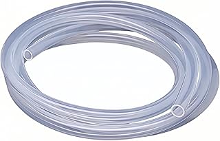Silicone Tubing 1/4" ID（0.236") x 5/16" OD(0.315") x5 FT Food grade silicone tube clear high temperatures are used for home wine making(Multiple Sizes) Pure Silicone Hose Tube