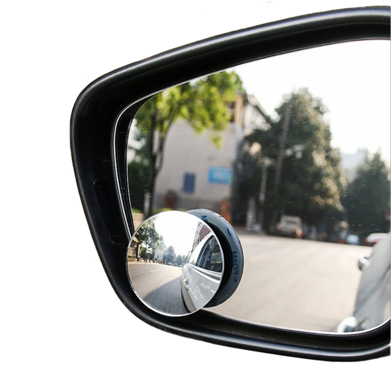 Blind Spot Mirrors For Cars Waterproof 360°Rotatable Convex Rear View Mirror Rou