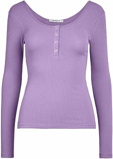 Pieces Pckitte LS Top Noos BC Women's Long Sleeve Shirt (Pack of 1)