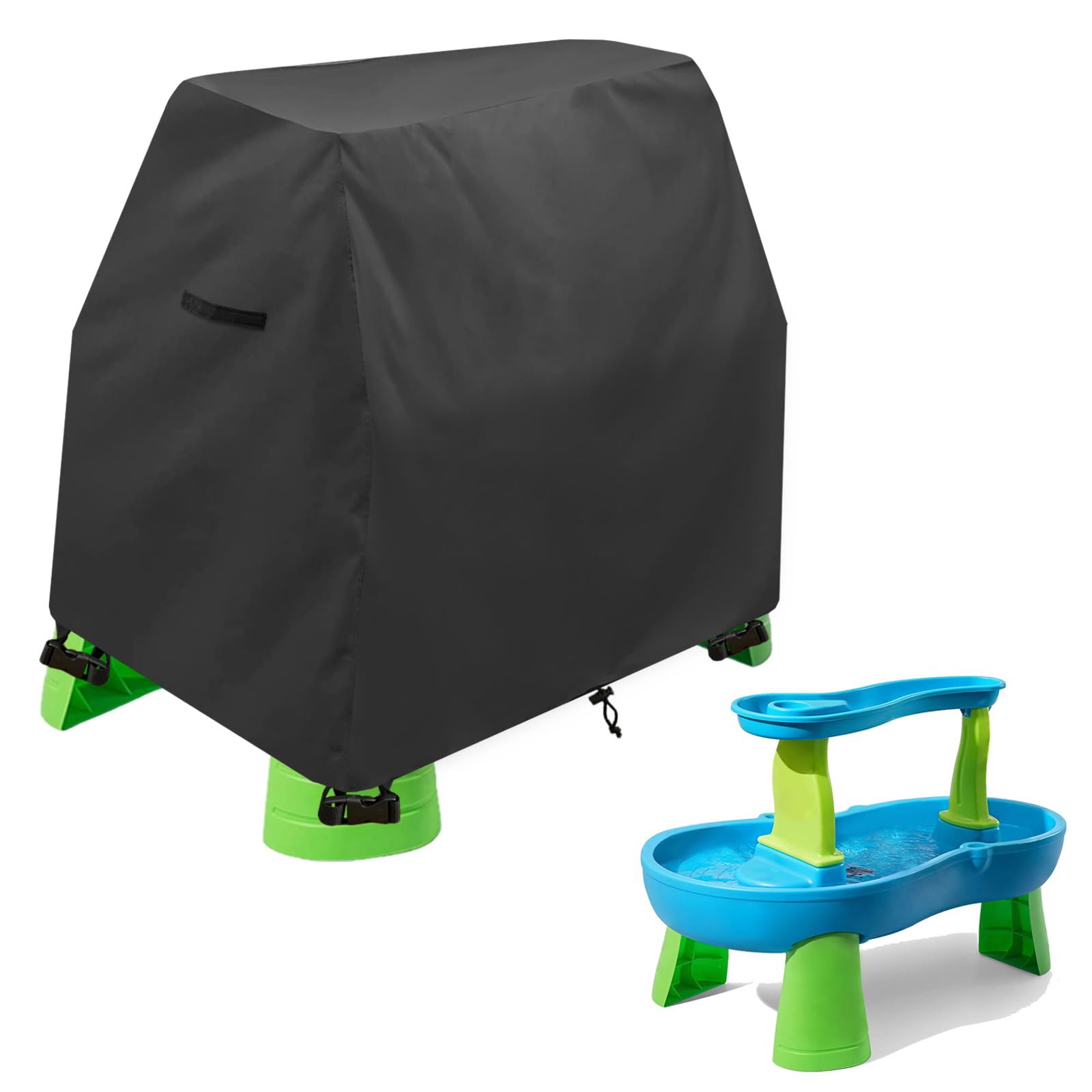 Aacabo Kids Water Table Cover Fit Step2 Rain Showers Splash Pond Water Table,Wat