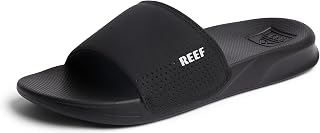 Reef Men's One Slide Sandals/Flip Flops Black