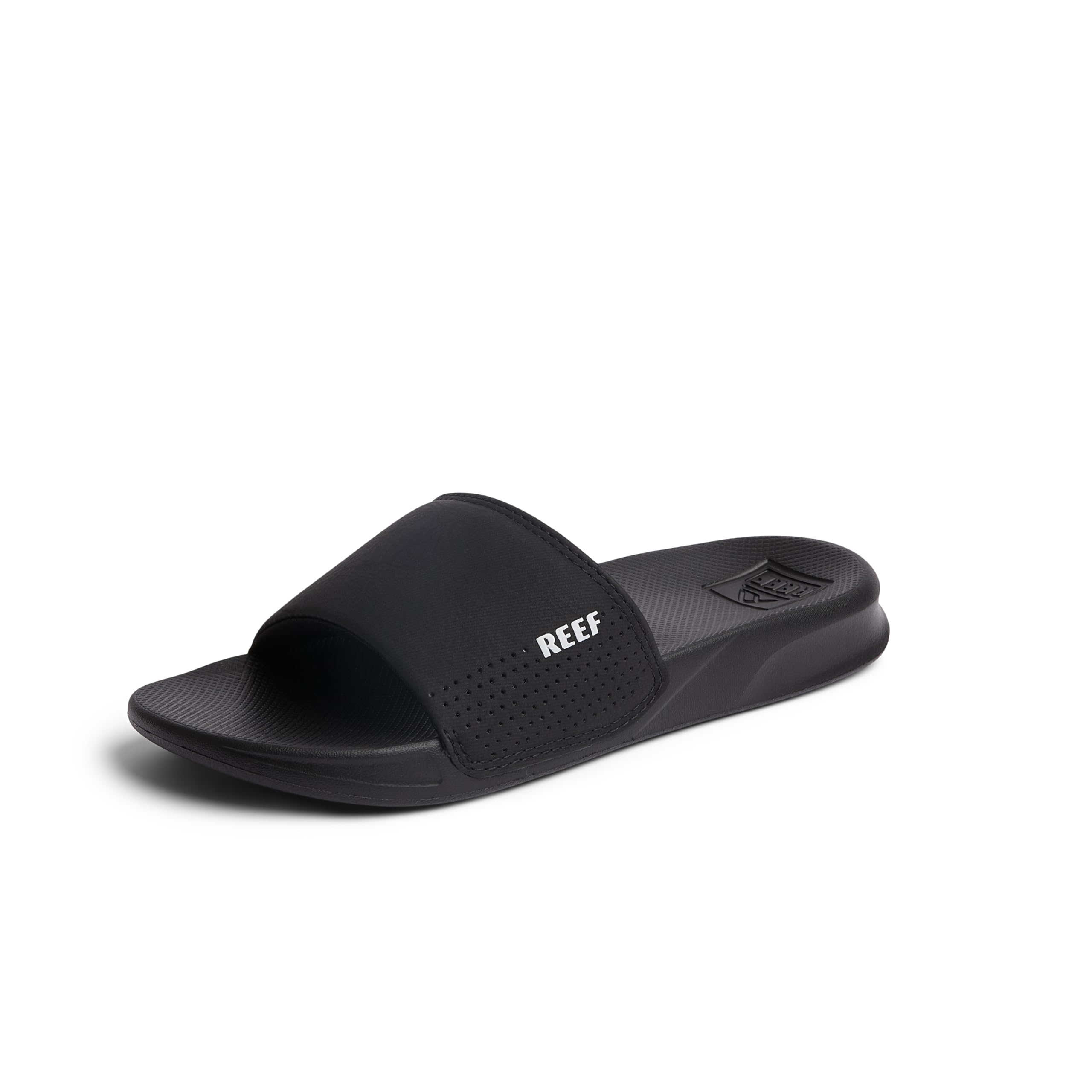 Reef Men's One Slide Sandals/Flip Flops Black