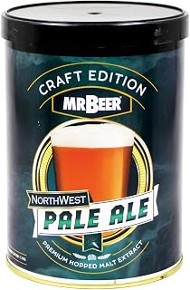 Mash King Northwest Pale Ale 2 Gallon Homebrewing Craft Beer Refill Kit Intended For Use With Mr Beer Complete Beer Making Kits