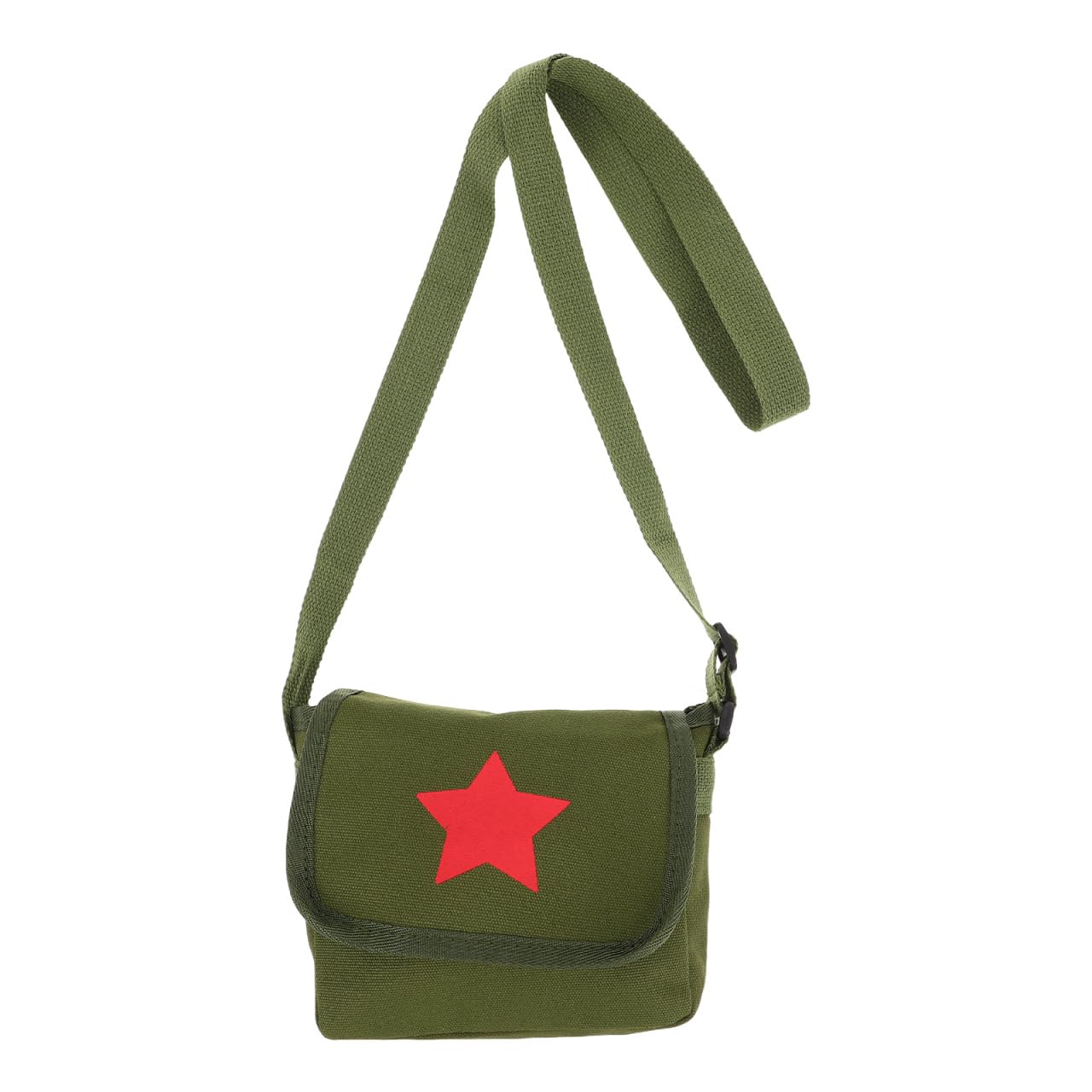 Baluue Kids Crossbody Bag Canvas School Bag with Star Design Lightweight Shoulde