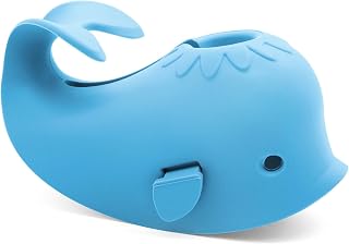Baby Bathtub Faucet Cover, Baby Safety Protection Silicone Toys, Bath Spout Cover Baby Bathtub, Faucet Cover Baby Bathtub Silicone Whale for Kids, Toddler, Infant, Gifts for Children