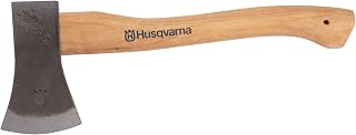 Husqvarna Zenoah 599674401 Hatchet YANKEE, Made in Germany, Comes with Cover, Compact Axe Ideal for Camping, Comfortable Grip, Length 15.0 inches (38 cm)